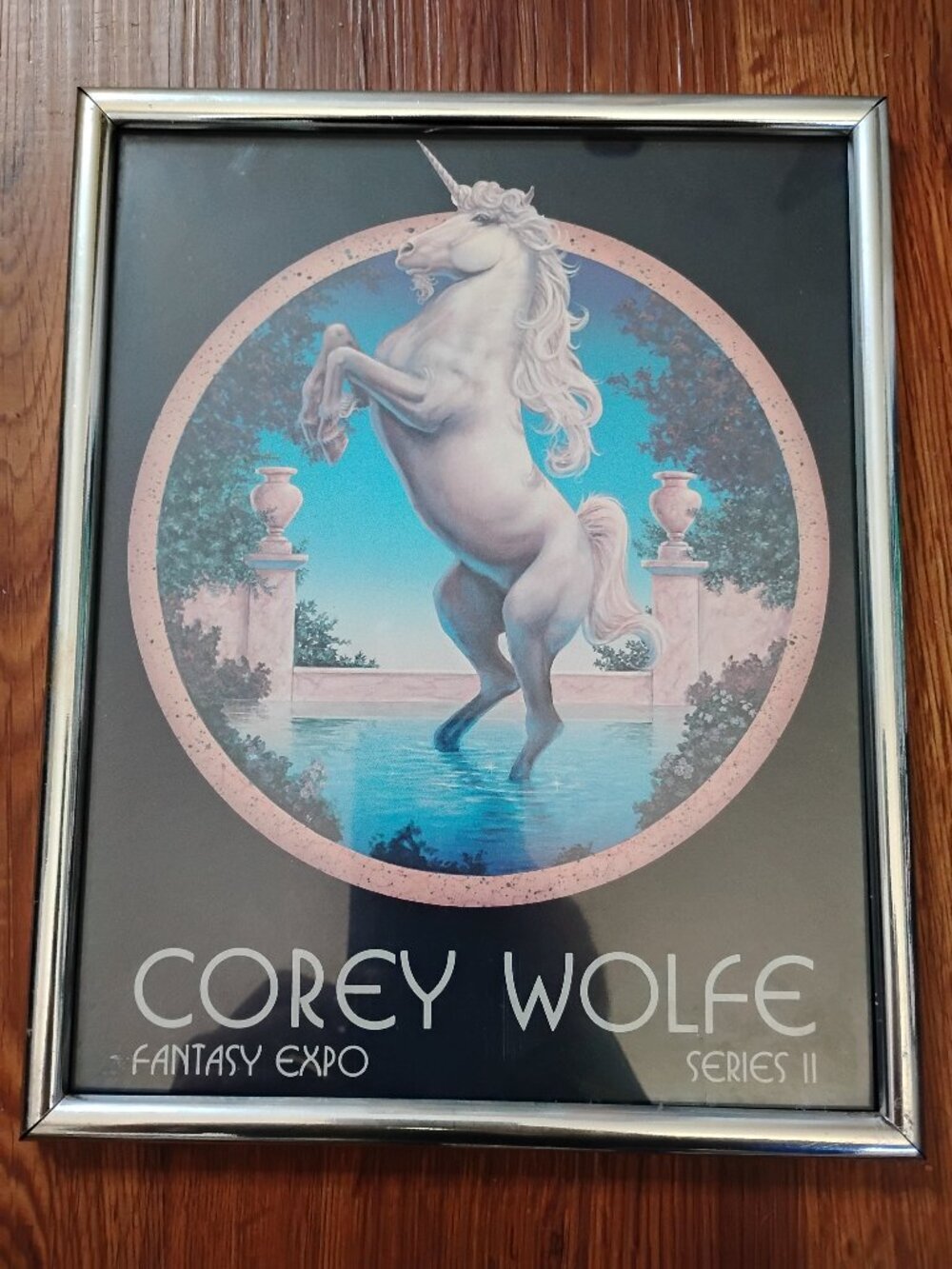 Vintage Corey Wolfe Fantasy Expo Series 2 Unicorn Lithograph 8x10
